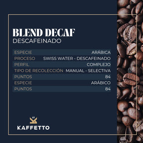 DESCAFEINADO: BLEND DECAF