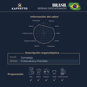 BRASIL DESCAFEINADO "SERENO"