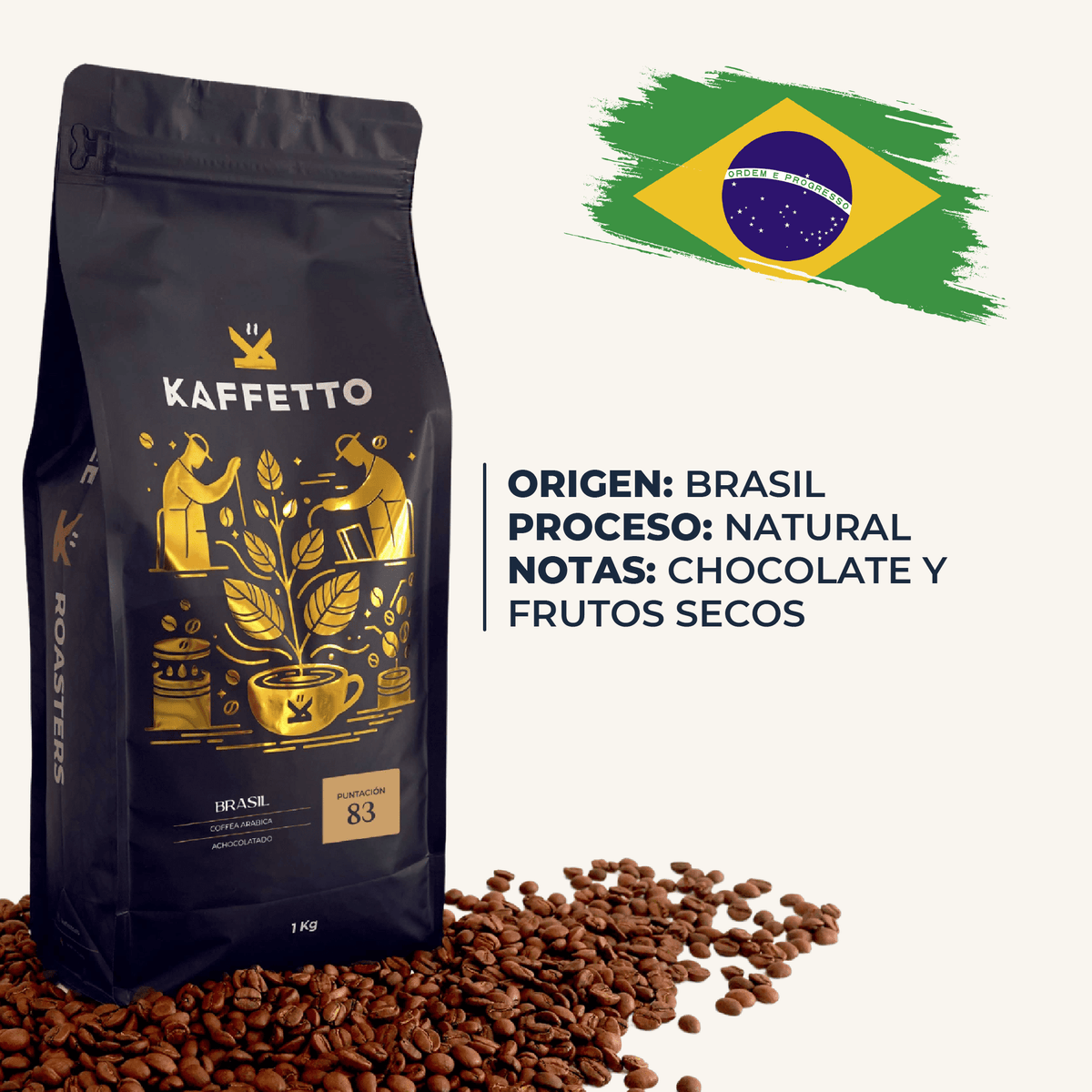 BRASIL BOURBON - KAFFETTO