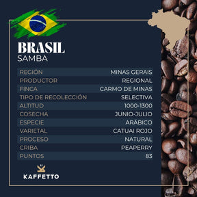 BRASIL "SAMBA" - KAFFETTO