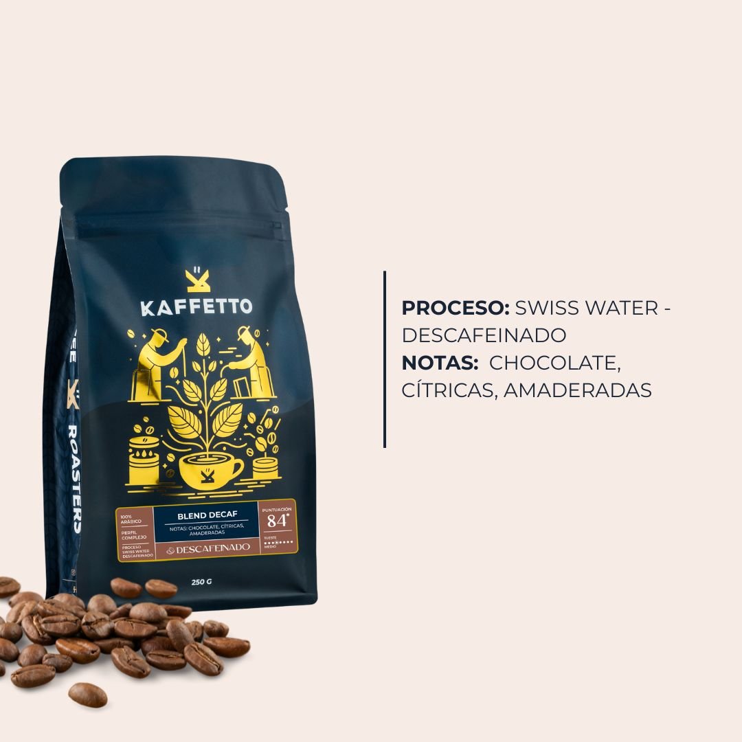 DESCAFEINADO: BLEND DECAF - KAFFETTO